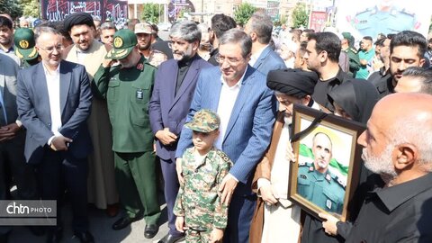 مردم قدرشناس ارومیه قهرمان شهید وطن را تشییع کردند