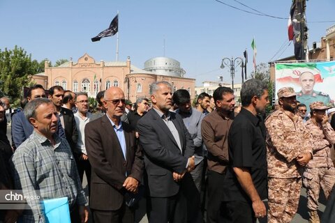 مردم قدرشناس ارومیه قهرمان شهید وطن را تشییع کردند