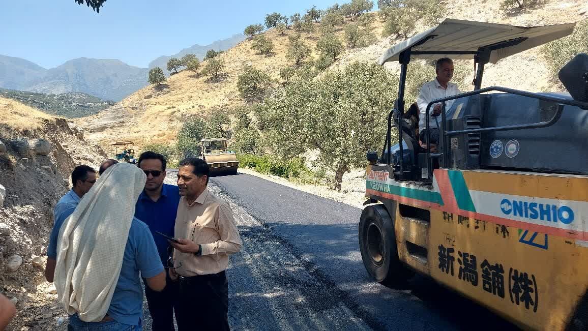 رونق گردشگری با آسفالت مسیر دسترسی تفرجگاه«رود رونه» باشت