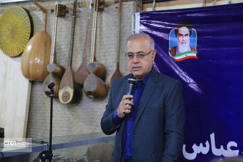 مراسم کلنگ زنی احداث بازارچه صنایع‌دستی بندرعباس