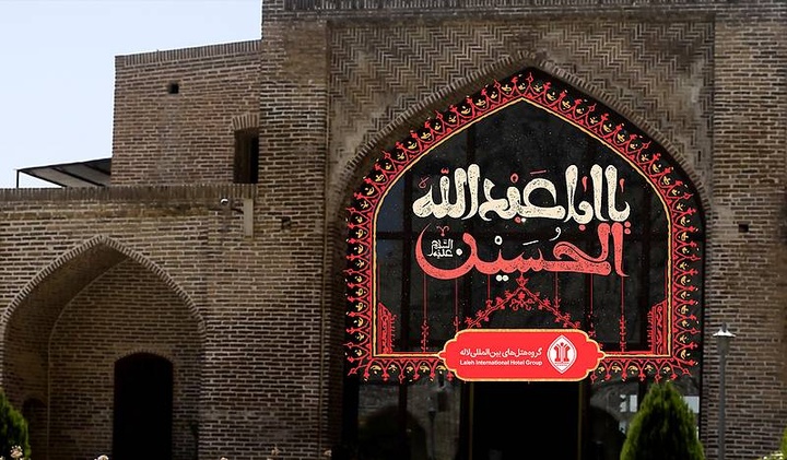 آغاز به‌کار موکب اربعین در جوار هتل لاله بیستون/ غذا و مکان استراحت برای زائران فراهم است