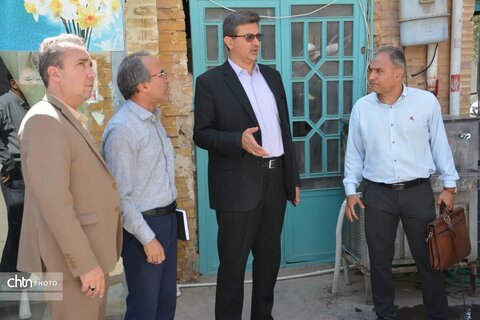 طرح توسعه فضای باز امامزاده شاهزاده فاضل یزد مورد بررسی قرار گرفت.