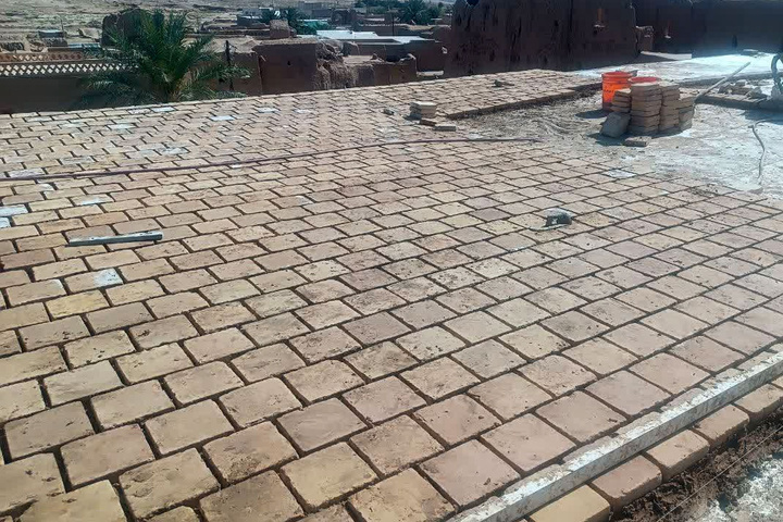 آغاز عملیات مرمت مسجد جامع تاریخی روستای بیاضه