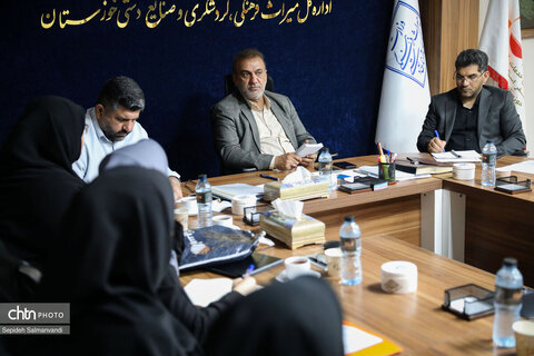 نشست تعیین کمیته‌های چهارمین جشنواره چندرسانه‌ای میراث فرهنگی در اهواز