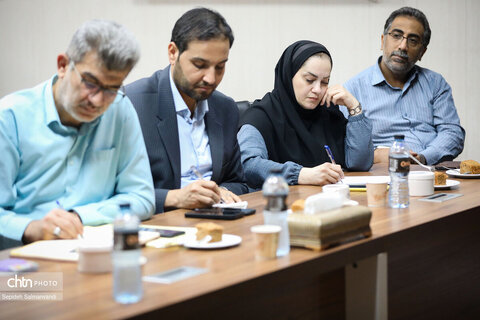 نشست تعیین کمیته‌های چهارمین جشنواره چندرسانه‌ای میراث فرهنگی در اهواز
