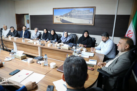 نشست تعیین کمیته‌های چهارمین جشنواره چندرسانه‌ای میراث فرهنگی در اهواز