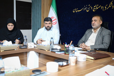 نشست تعیین کمیته‌های چهارمین جشنواره چندرسانه‌ای میراث فرهنگی در اهواز