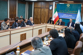 نشست شورای سیاست‌گذاری سی‌وهشتمین نمایشگاه ملی صنایع‌دستی