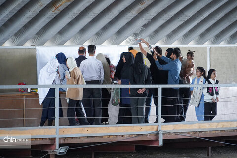 ویژه برنامه نقاشی دیواری کودکان در محوطه تاریخی و جهانی هگمتانه