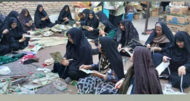 ارسال بیش از ۵۰ هزار بادبزن حصیری بافقی برای زائران اربعین حسینی