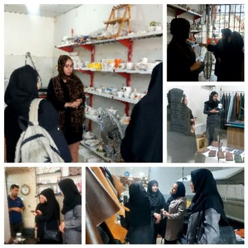 بازدید معاون صنایع‌دستی استان مرکزی از کارگاه‌های فعال منطقه