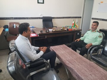 تعامل سازنده اداره میراث‌فرهنگی فراهان و نیروی انتظامی خنجین برای حفاظت از میراث تاریخی شهرستان