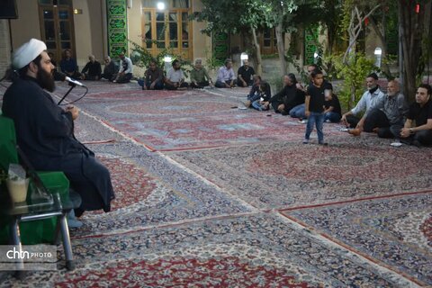 اولین شب مراسم عزاداری و روضه‌خوانی اربعین در یزد