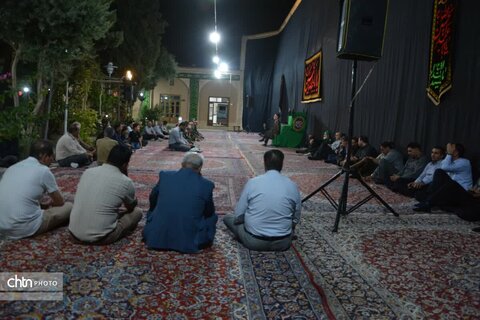 اولین شب مراسم عزاداری و روضه‌خوانی اربعین در یزد