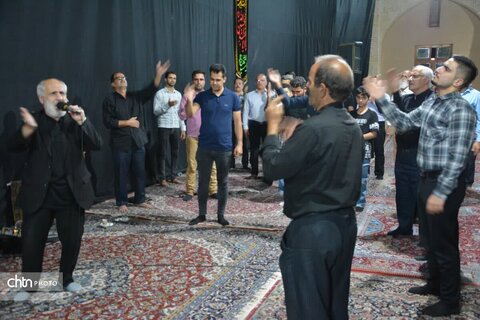 اولین شب مراسم عزاداری و روضه‌خوانی اربعین در یزد