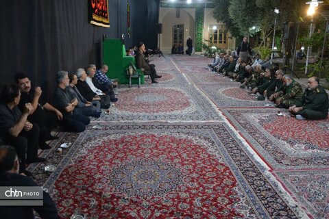 اولین شب مراسم عزاداری و روضه‌خوانی اربعین در یزد