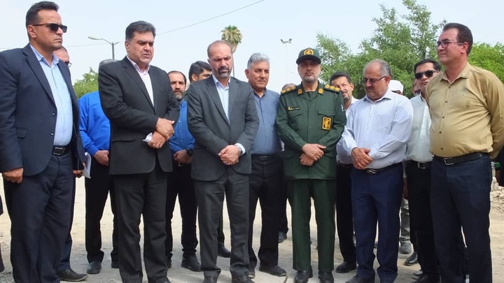 کلنگ زنی بازارچه دائمی صنایع‌دستی گچساران