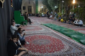دومین شب مراسم عزاداری و روضه‌خوانی اربعین در یزد