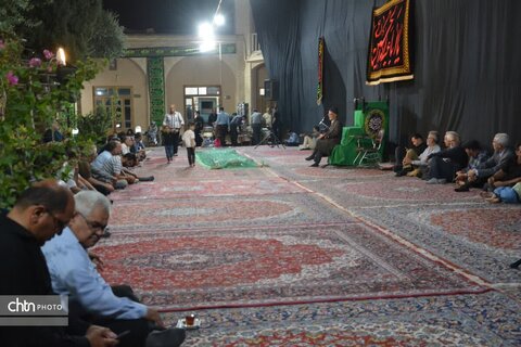 دومین شب مراسم عزاداری و روضه‌خوانی اربعین در یزد