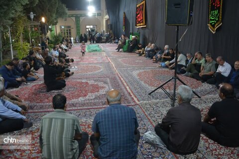 دومین شب مراسم عزاداری و روضه‌خوانی اربعین در یزد