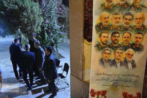 دومین شب مراسم عزاداری و روضه‌خوانی اربعین در یزد