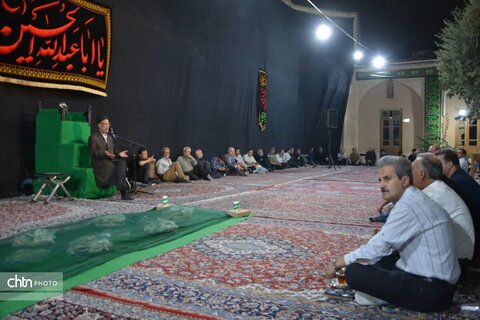 دومین شب مراسم عزاداری و روضه‌خوانی اربعین در یزد