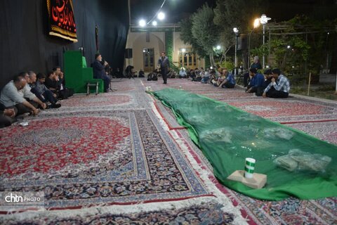 دومین شب مراسم عزاداری و روضه‌خوانی اربعین در یزد