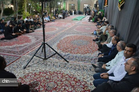 دومین شب مراسم عزاداری و روضه‌خوانی اربعین در یزد