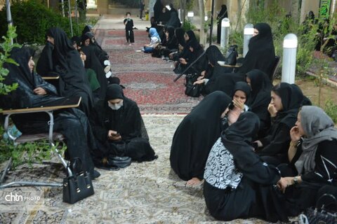 دومین شب مراسم عزاداری و روضه‌خوانی اربعین در یزد