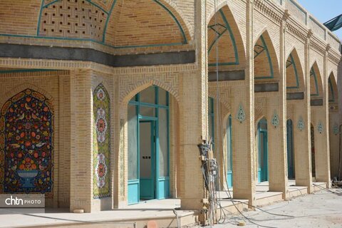 بازدید مدیرکل میراث‌فرهنگی، گردشگری و صنایع‌دستی استان یزد از پروژه "بازار ابرکوه "