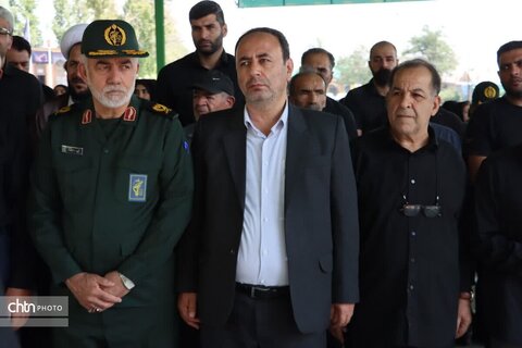 مراسم تشییع پیکر مطهر شهدای تازه تفحص شده در ارومیه