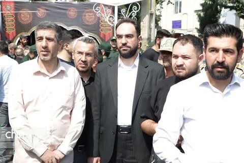 مراسم تشییع پیکر مطهر شهدای تازه تفحص شده در ارومیه