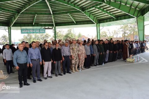 مراسم تشییع پیکر مطهر شهدای تازه تفحص شده در ارومیه