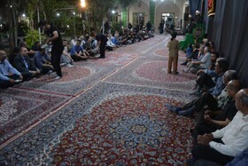 آخرین شب از مراسم عزاداری و روضه خوانی اربعین امام حسین(ع) در یزد