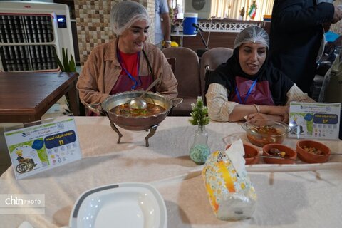 جشنواره و مسابقه غذا طعم امید ۴ ویژه توان‌یابان آذربایجان غربی