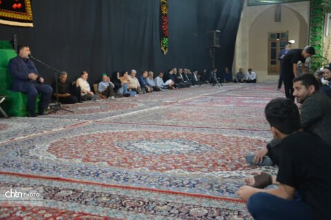 آخرین شب از مراسم عزاداری و روضه خوانی اربعین امام حسین(ع) در یزد
