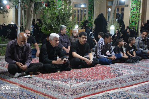 آخرین شب از مراسم عزاداری و روضه خوانی اربعین امام حسین(ع) در یزد