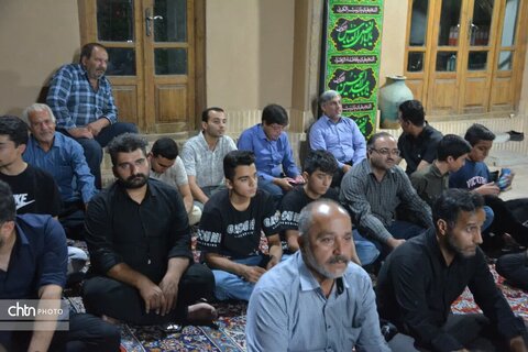 آخرین شب از مراسم عزاداری و روضه خوانی اربعین امام حسین(ع) در یزد