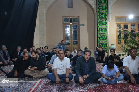 آخرین شب از مراسم عزاداری و روضه خوانی اربعین امام حسین(ع) در یزد