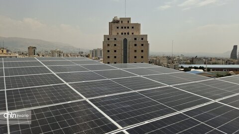 پنل خورشیدی هتل ارم