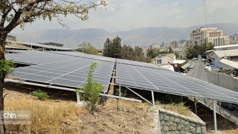 پنل خورشیدی هتل ارم