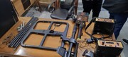 دستگیری ۴حفار غیر مجاز  و کشف‌وضبط فلزیاب در شهرستان سوادکوه