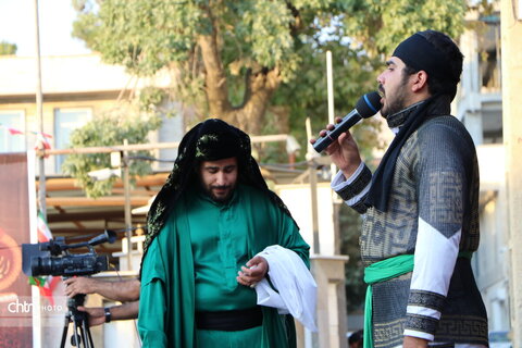 پیش کنگره بزرگ اربعینیون با اجرای مراسم سنتی چمر در ایلام برگزار شد