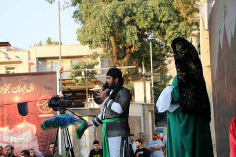 پیش کنگره بزرگ اربعینیون با اجرای مراسم سنتی چمر در ایلام برگزار شد