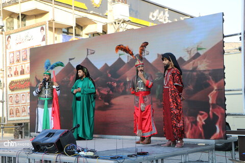 پیش کنگره بزرگ اربعینیون با اجرای مراسم سنتی چمر در ایلام برگزار شد