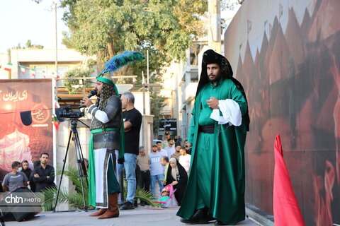 پیش کنگره بزرگ اربعینیون با اجرای مراسم سنتی چمر در ایلام برگزار شد