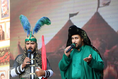 پیش کنگره بزرگ اربعینیون با اجرای مراسم سنتی چمر در ایلام برگزار شد