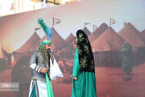 پیش کنگره بزرگ اربعینیون با اجرای مراسم سنتی چمر در ایلام برگزار شد