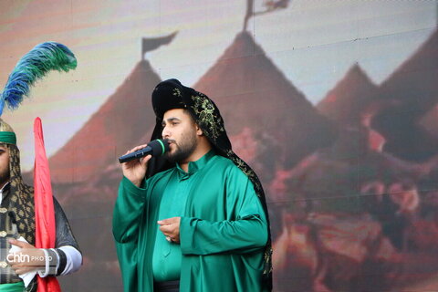 پیش کنگره بزرگ اربعینیون با اجرای مراسم سنتی چمر در ایلام برگزار شد