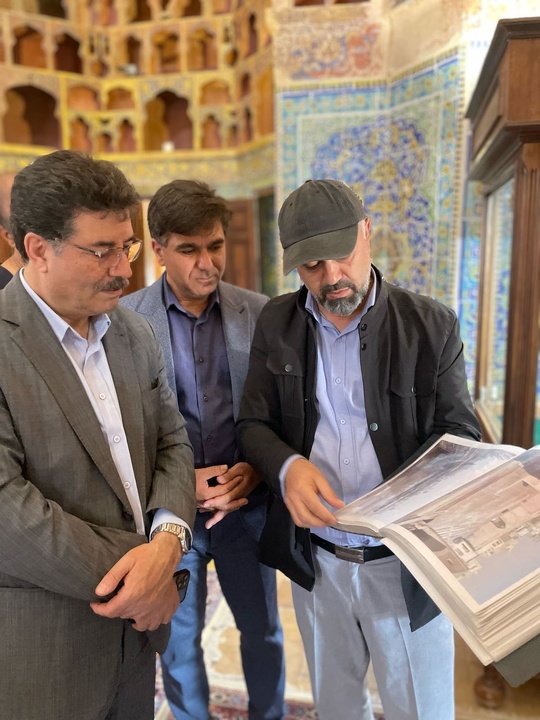 بازدید رئیس پژوهشگاه میراث‌فرهنگی و گردشگری از مجموعه جهانی شیخ صفی الدین